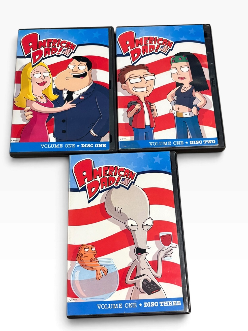 American Dad Volume One 3 DVD Set